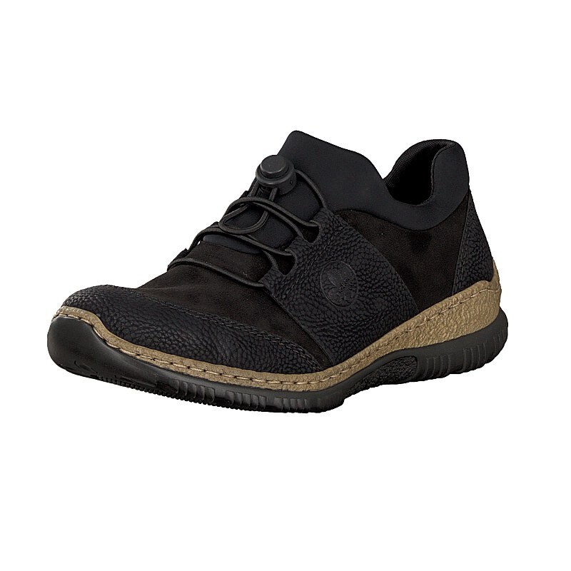 Damske Slip On Rieker N32X8-00, Čierne